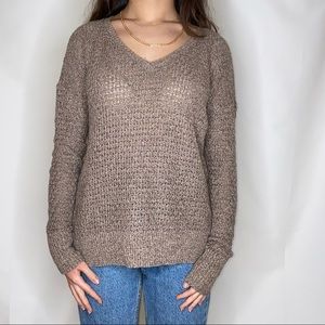 KNIT VNECK SWEATER